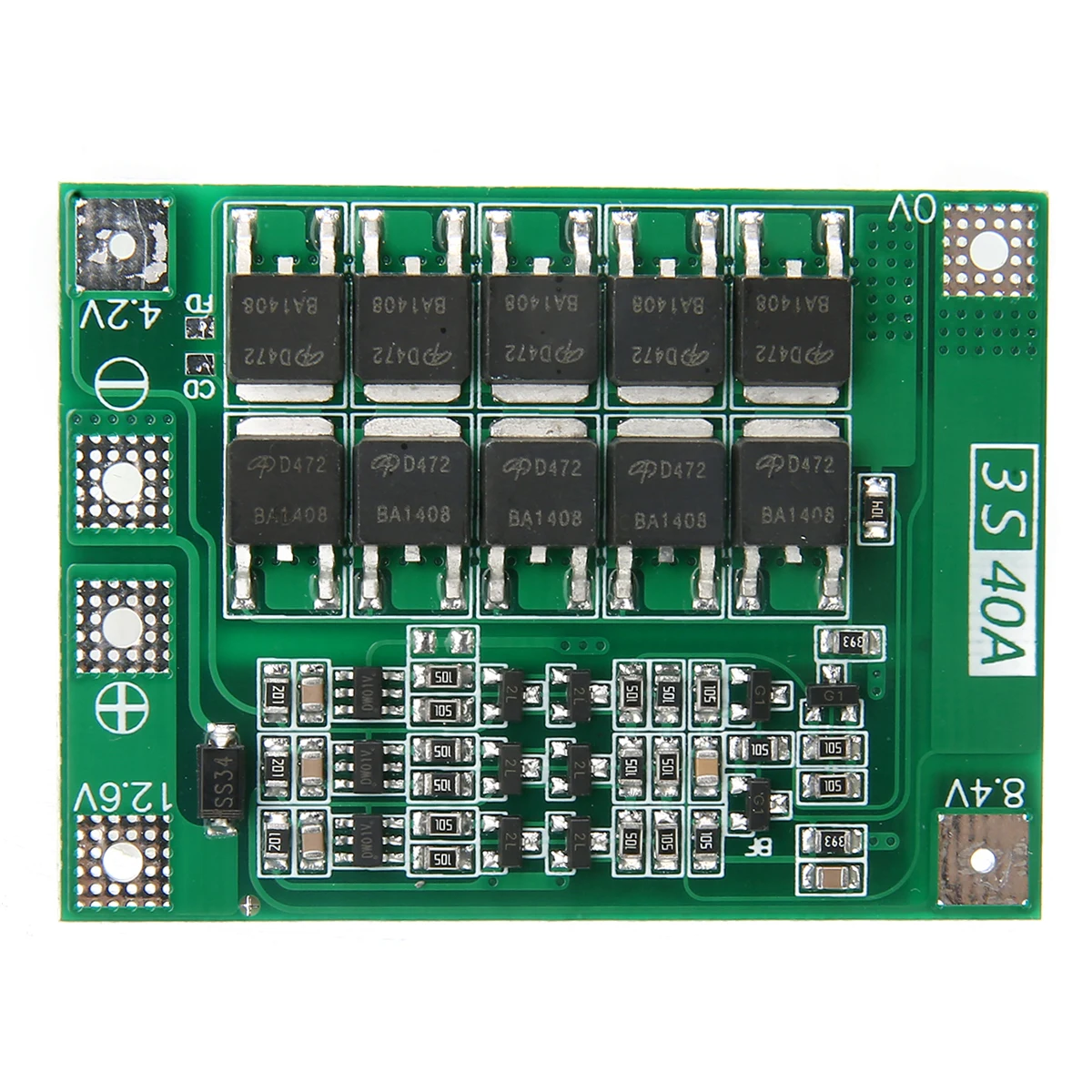 Новое поступление 1 шт 3S 11 V 12 6 40A 18650 литий ионный аккумулятор плата защиты BMS