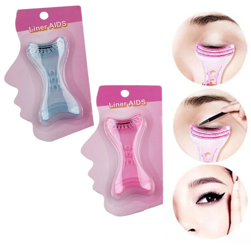 

1Pcs New Eyeliner Stencil Makeup Eye Helper Device Tool Draw Card Mold Eyeliner Guide Eye Makeup Tools and Accessories Beauty