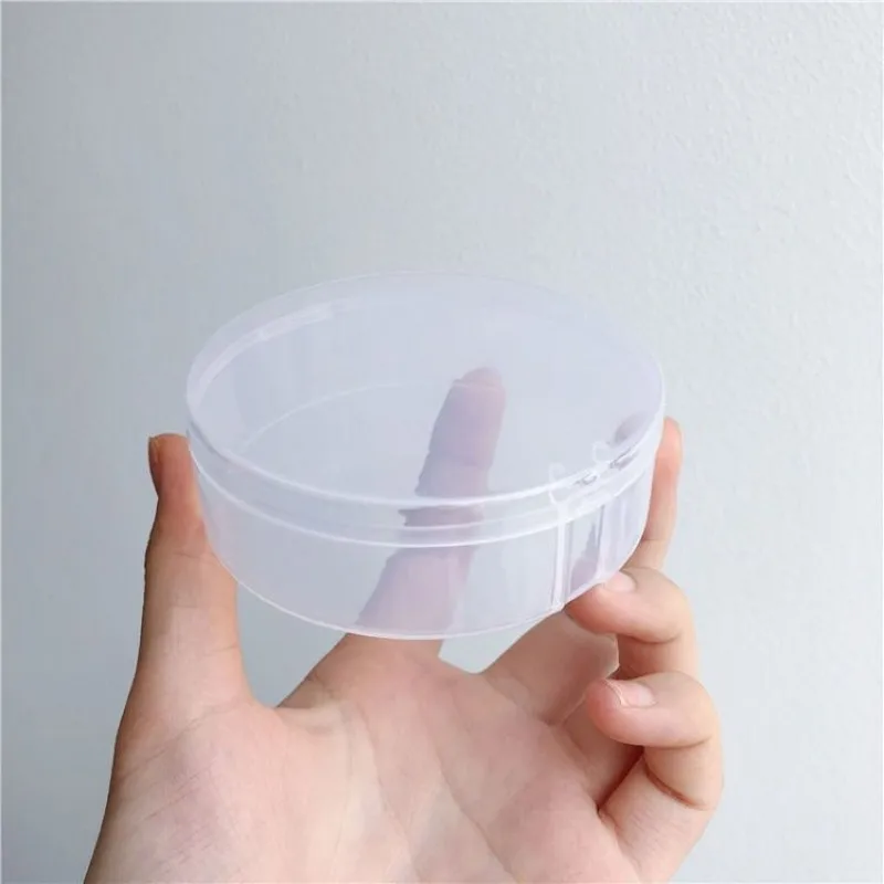 1Pc Beauty Sponge Stand Storage Case Makeup Blender Puff Holder Empty Cosmetic Egg Shaped Rack Transparent Puffs Drying Box
