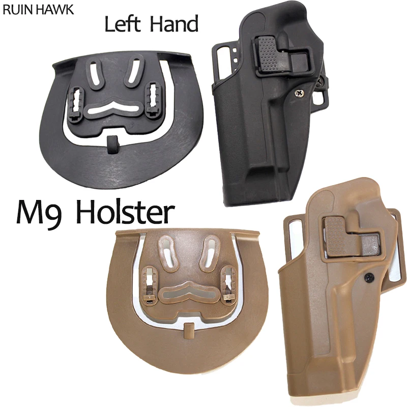 

High Quality Left Hand Belt Holster For Beretta M9 92 96 Military Army Hunting Tactical Airsoft Pistol Weapons Accessories