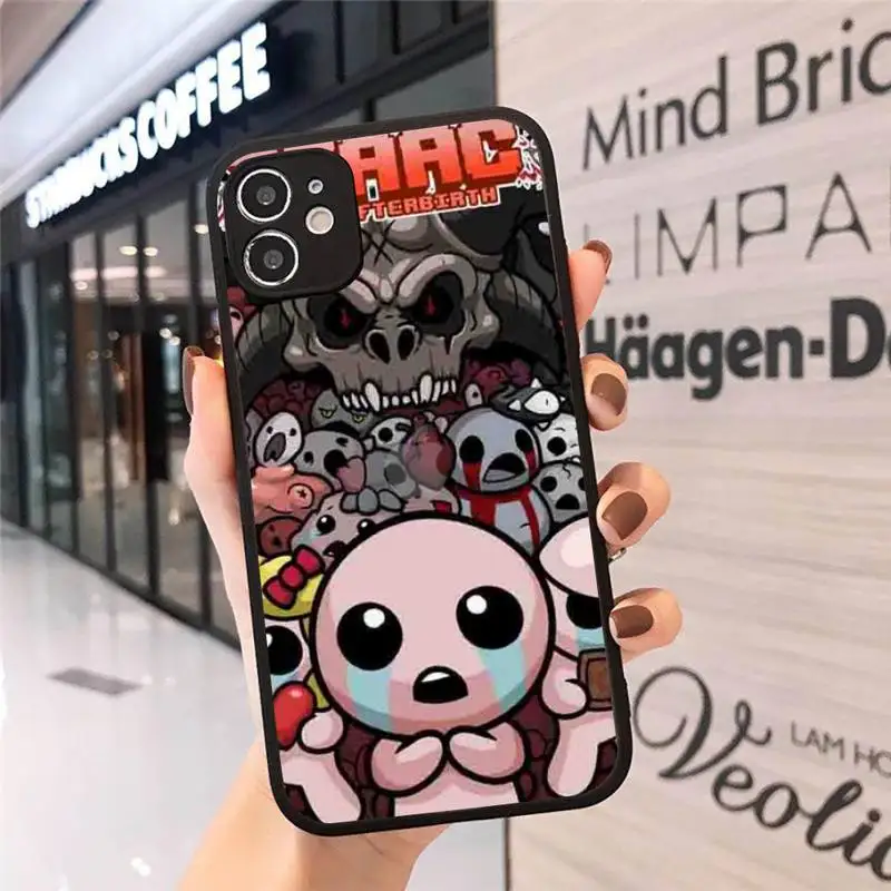 

The Binding Of Isaac Phone Cases Matte Transparent for iPhone 7 8 11 12 s mini pro X XS XR MAX Plus cover funda