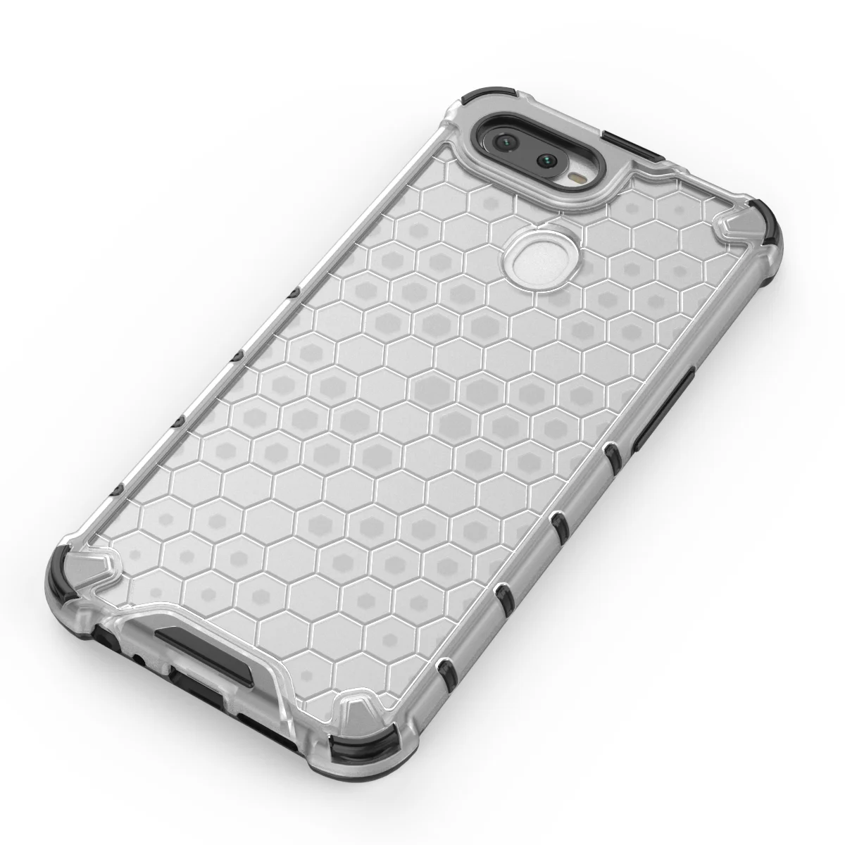 Гибридный защитный чехол из ТПУ + поликарбоната для OPPO A9 A5 2020 A11X с сотовым узором