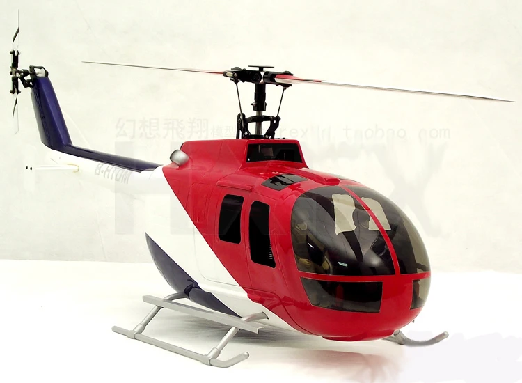Корпус из стекловолокна размера 500 для вертолетов MBB BO-105 BO105 | Игрушки и хобби