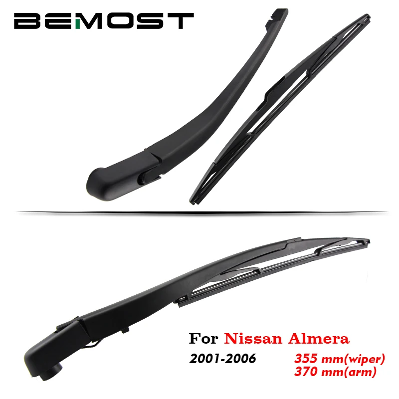 

BEMOST Car Rear Windshield Wiper Arm Blade Brushes For Nissan Almera Hatchback 2001 To 2006 Windscreen Washer Auto Accessories