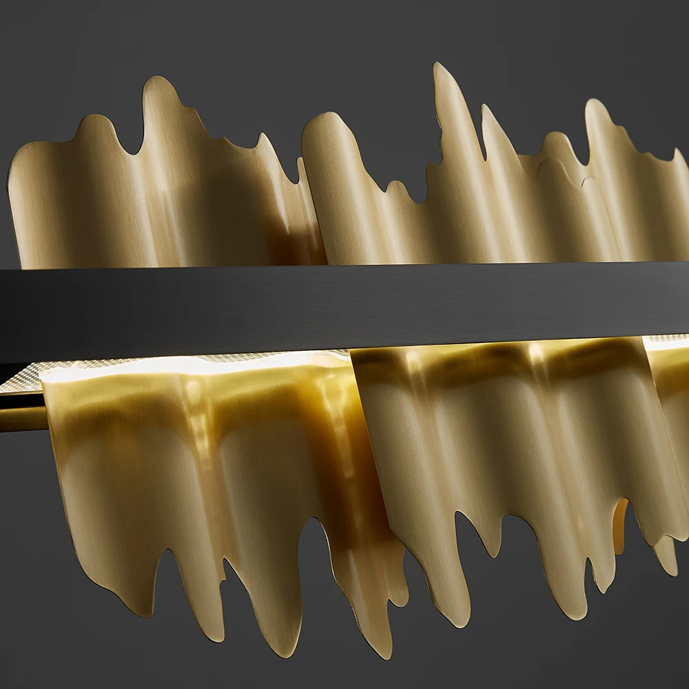 YOOGEE Современные Люстры дизайнерские Позолоченные ювелирные изделия люстра