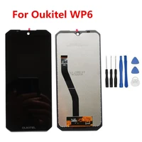 original for oukitel wp6 6 3inch cell phone lcd dispaly digitizer assembly glass panelrepair tools