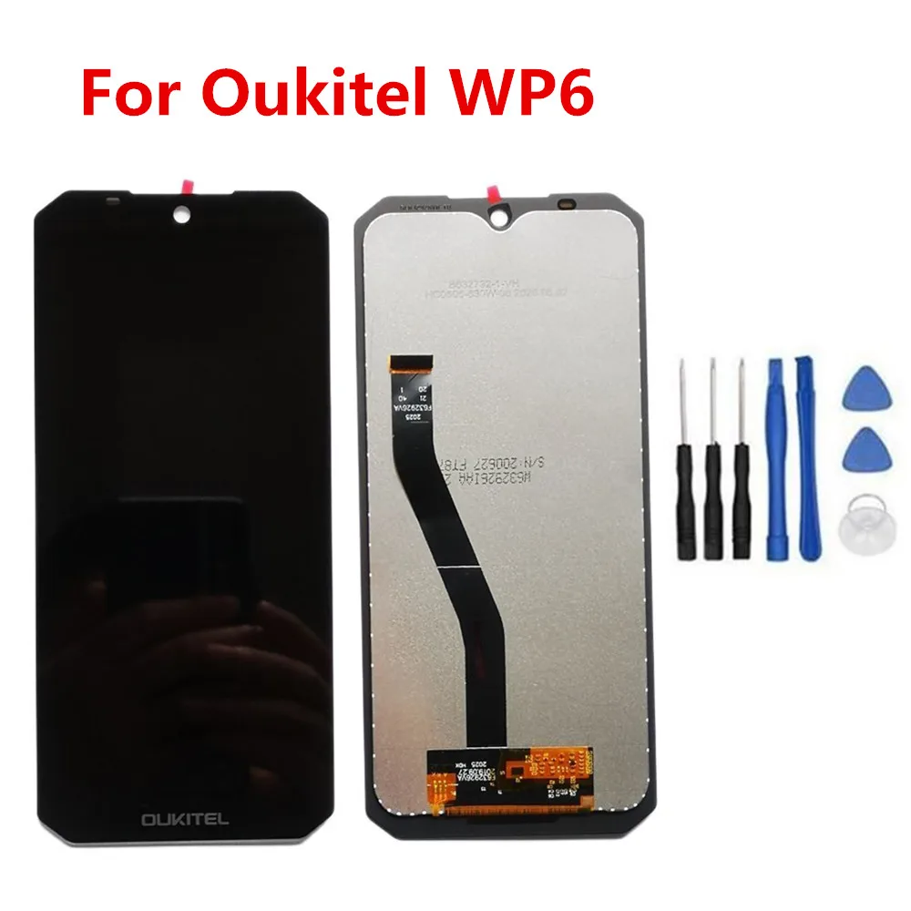 Оригинальный ЖК дисплей для сотового телефона Oukitel WP6 6 3 дюйма дигитайзер в сборе