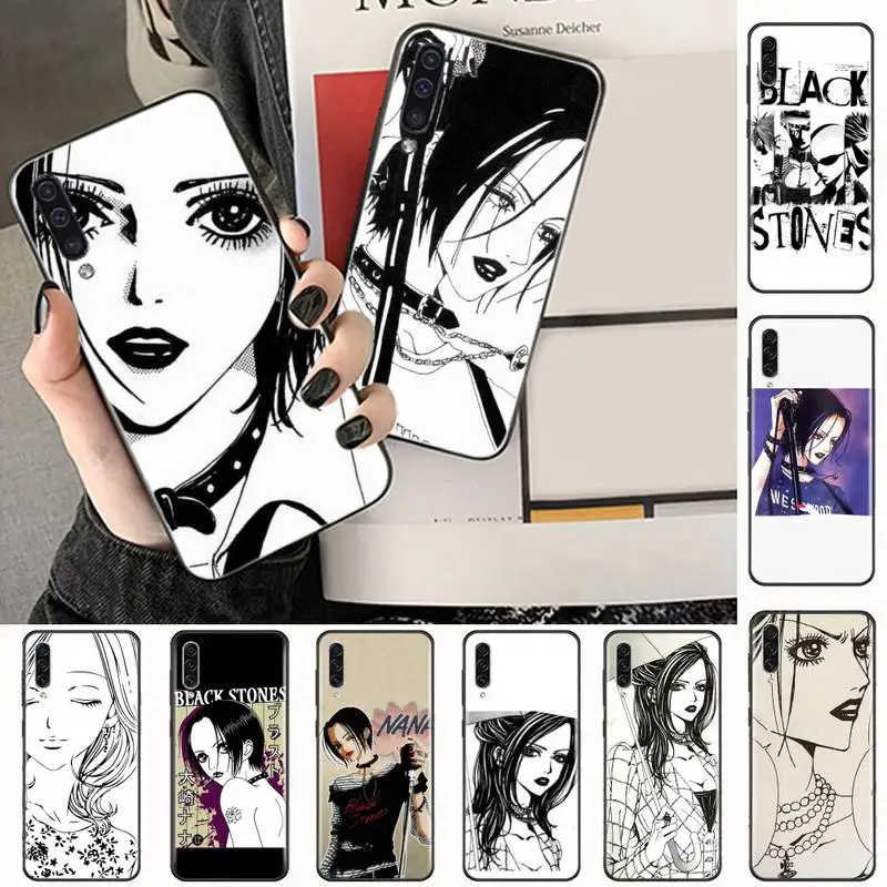 

0 Nana Osaki Anime Phone Case For Samsung A40 A50 A51 A71 A20E A20S S8 S9 S10 S20 Plus note 20 ultra 4G 5G