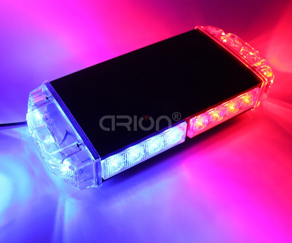 Crion синий/янтарный красный, белый 14-38LED аварийного мигающий свет мерцающий светильник Предупреждение лампа 12/24V Универсальный