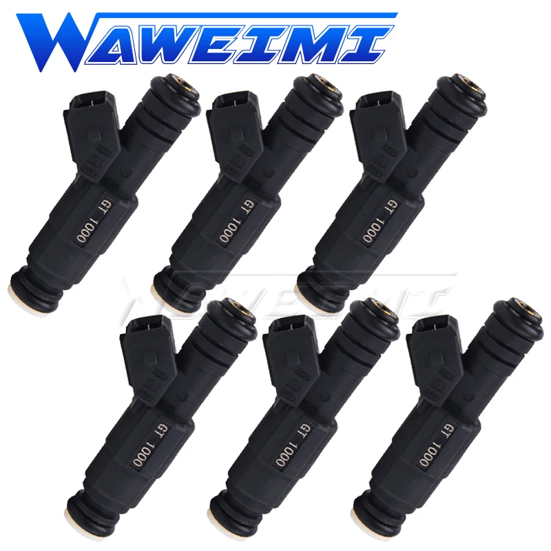 

WAWEIMI 6x OE GT1000 Fuel Injector High Flow 1000cc For Audi A4 TT Volkswagen GTR Racing Car