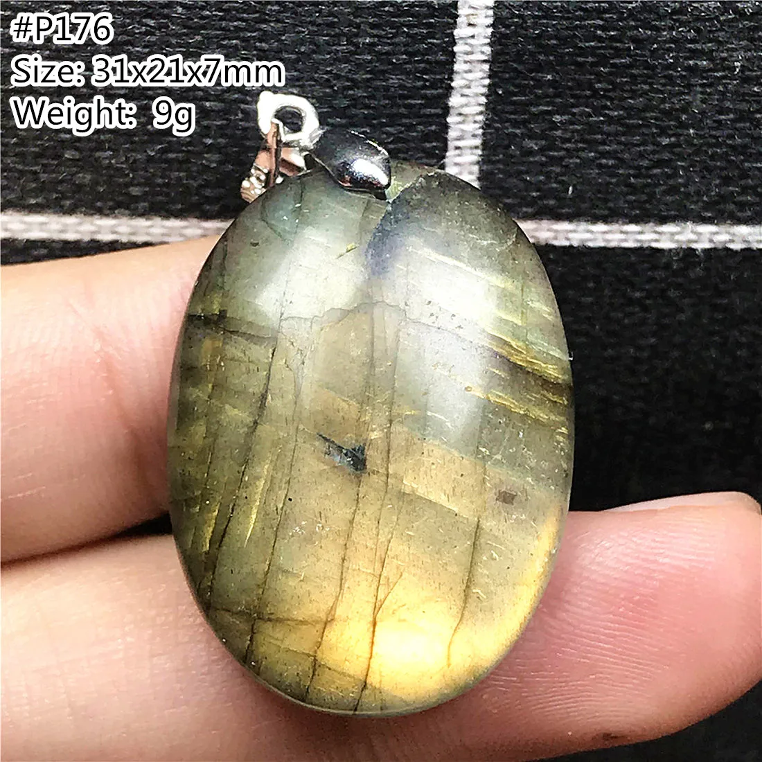 Топ натуральсветильник свет кулон из Лабрадорита для женщин мужчин