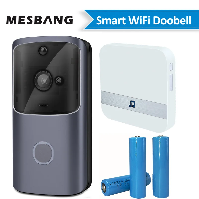 Option 4 wifi домофон видео дверной звонок батарея видео дверной звонок беспроводной дверной телефон камера домофона Поддержка TF карта - Цвет: Option 4