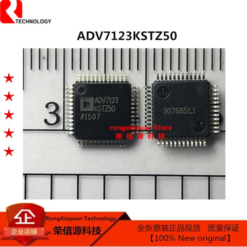 1 шт./лот ADV7123KSTZ50 LQFP48 ADV7123KSTZ ADV7123 CMOS 330 МГЦ Тройная 10-битная высокоскоростная видео