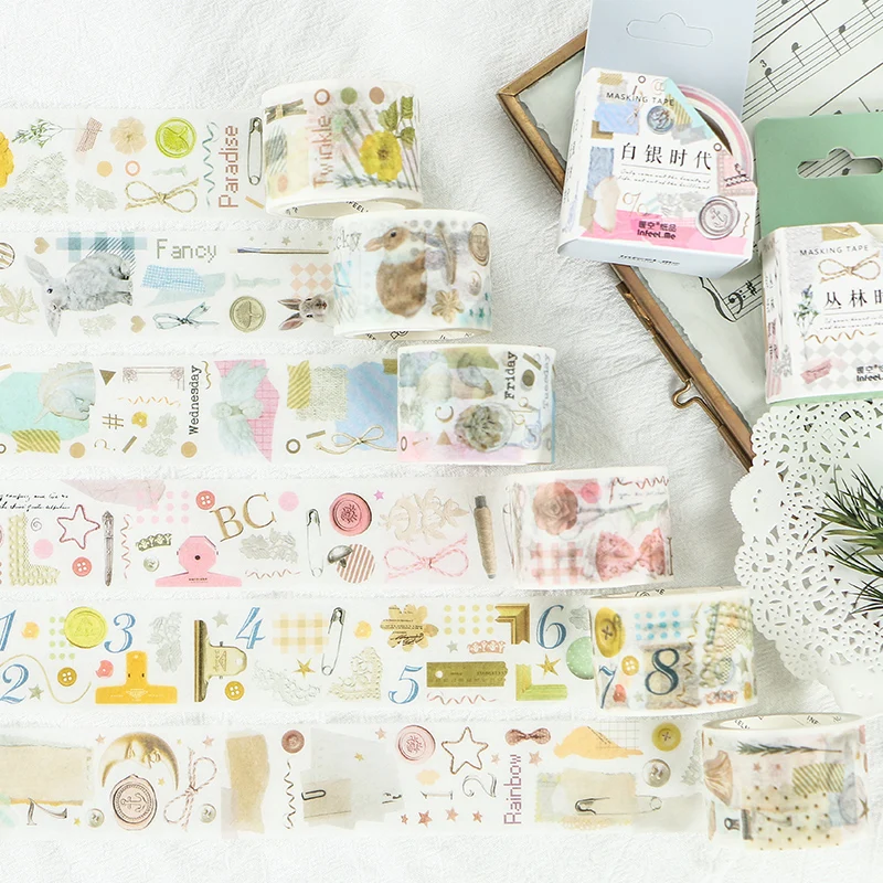 Девушка руководство жизнь пуля журнал васи лента набор клейкая DIY Скрапбукинг