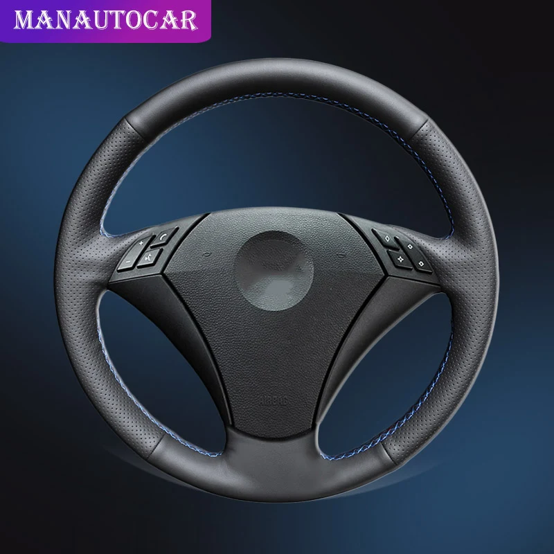 Оплетка на руль для BMW E60 (седан) 530d 2003 2009 E61 (Touring) 2004 2009|Чехлы руль| |