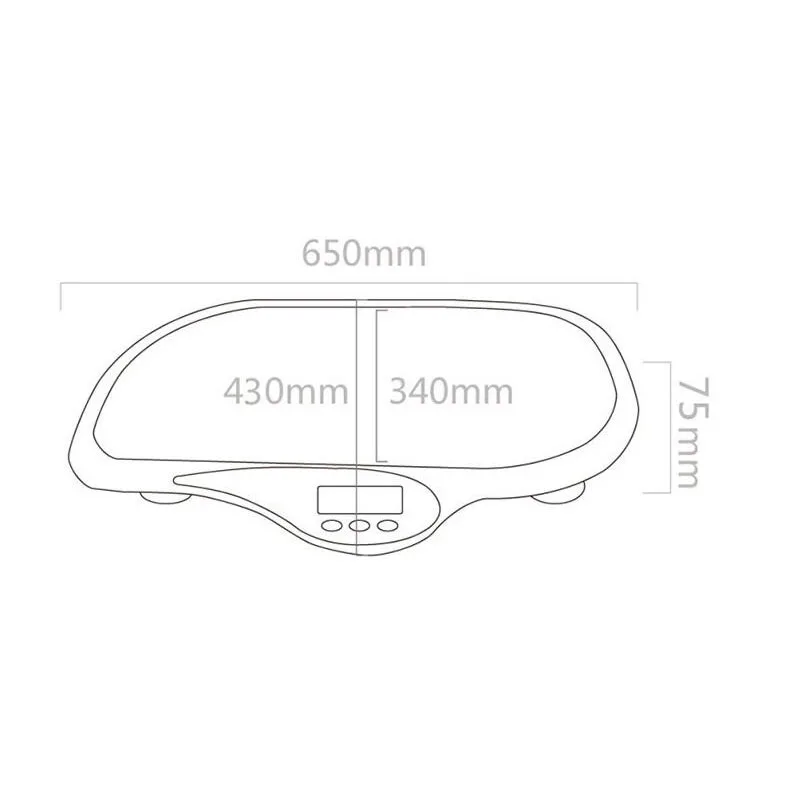 Детские весы для дома электронные измерения роста ребенка точные тела u образная