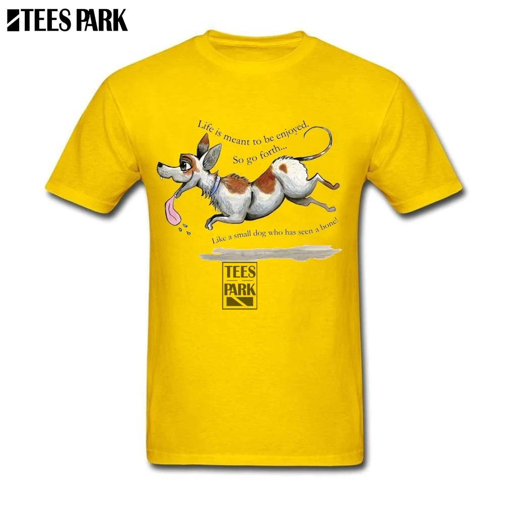 Street Wear T Shirt Energetic Jack Russell Dogs Hilarious Shirts 3D Humor Youth Awesome For Men Hipster | Мужская одежда