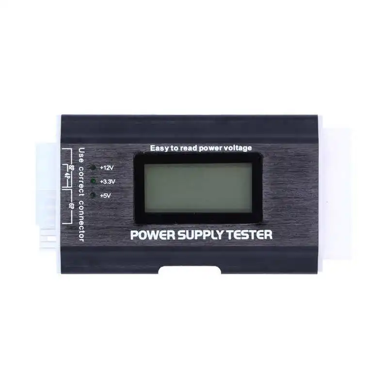 

ATX Power Tester Digital Support LCD Power Tester with Manual for Floppy Disk Interface