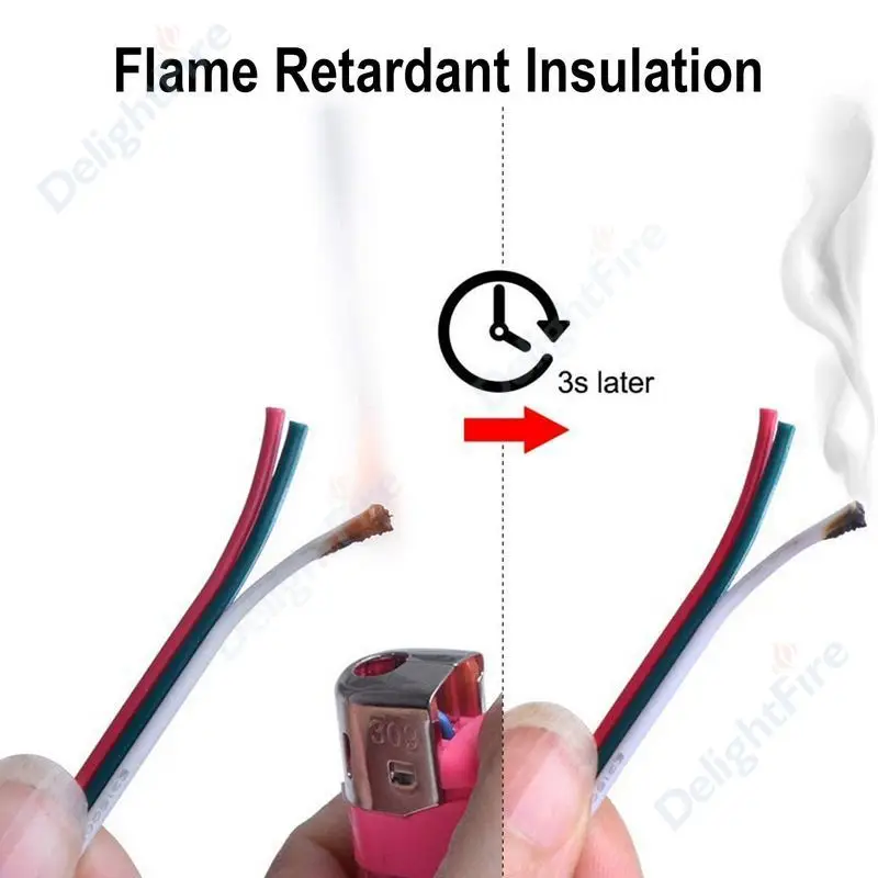 3 Pin провод 2 4 5 6 Core 22AWG кабель Луженая Медь JST Соединительный электрические провода