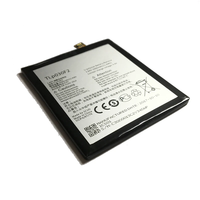 Высокая емкость 3000 мАч мобильный аккумулятор TLp030F1 TLP030F2 для Alcatel One