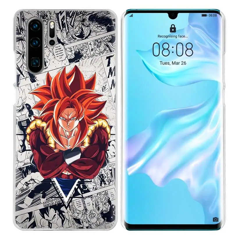 02 Чехол Dragon Ball Goku Z для huawei P20 P Smart Z Plus Nova 5 5i P30 P10 P9 P8 mate 10 20 30 Lite Pro Жесткий чехол для телефона с аниме - Цвет: 02