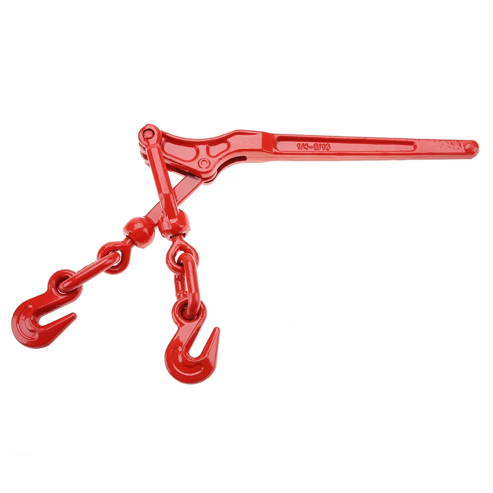 

Load Binder Pull Lever 1/4 - 5/16" Chain Hook Tie Down Rigging Equipment