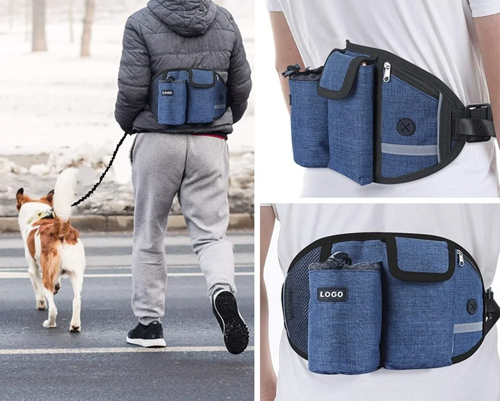 The New Pet Training Pockets Are Breathable, Pet Snack Bags, Walking and Dog Walking Artifacts, Convenient Running Pockets
