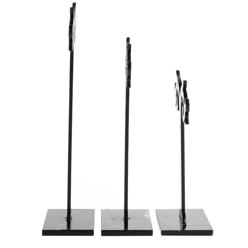 

3Pcs/set Earring Ear Stud Jewelry Display plastic Stand Storage Hanger Holder Show Rack Gift -W128