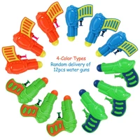 1218pcs water pistol guns toys plastic water squirt pool toy for kids watering game party outdoor beach sand toy random color