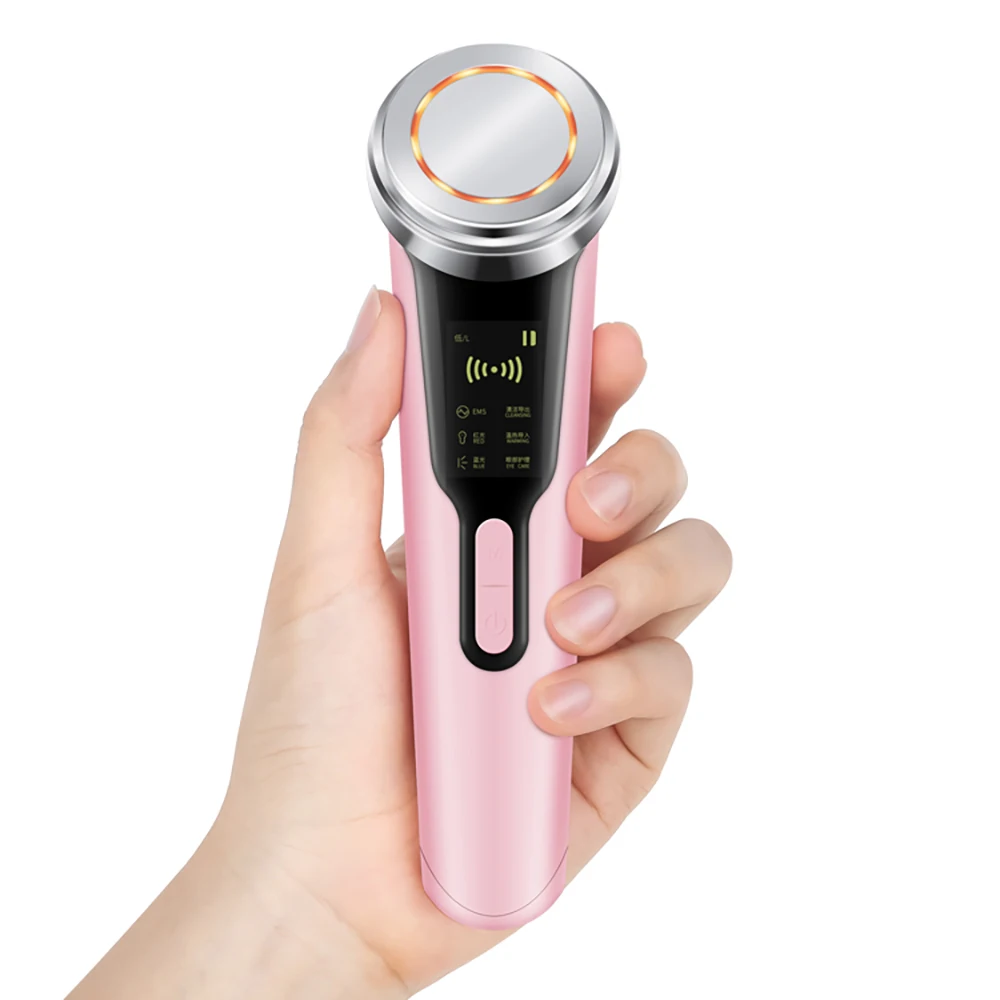 

6 In 1 EMS Skin Rejuvenation Beauty Instrument Multi-function Multi-effect Micro Current Facial Care Tool Photon Rejuvenation