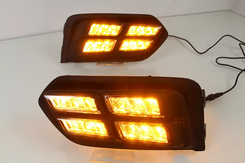 1 комплект Автомобильные светодиодные дневные ходосветильник для Honda City 2017 2018 2019