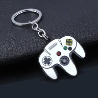 game machine controller handle keychain men car keyring creative joystick model key chain for boyfriend jewelry