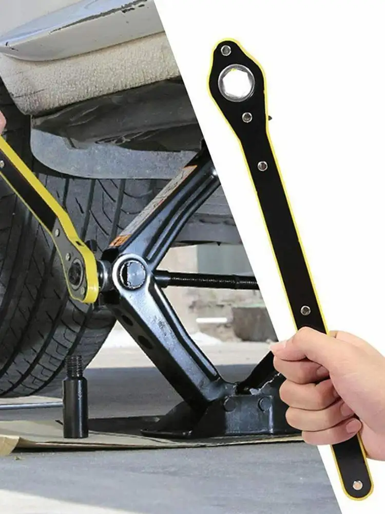

Automobile Tire Ratchet Wrench Tire Jack Removal Wrench Jack Labor Saving Wrench Jack Rocker Arm 2021 Hot Sale Dropshipping