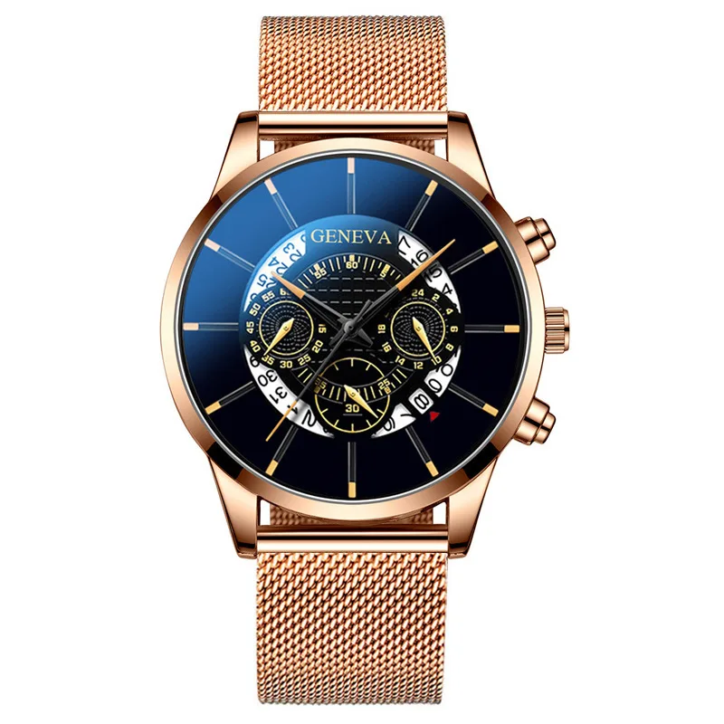 

Luxury Simple Men's Watch Stainless Steel Strap Skull Black Man Clock Fashionable Gold Dress Quartz Wristwatch Male Female SB004