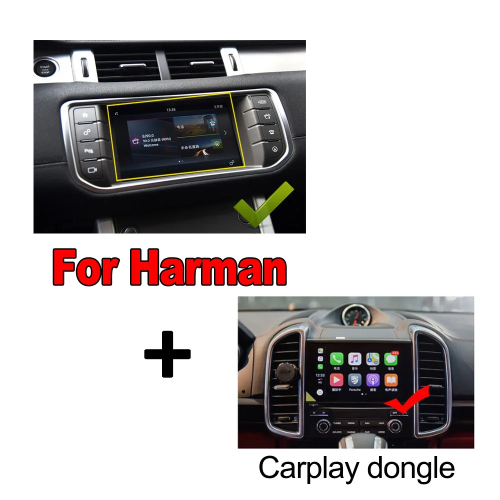 For Harman Carplay Автомобильный Android gps Navi навигатор плеер для Land Rover Range Rover Evoque 2011~ HD экран дисплей радио стерео система - Цвет: For Harman Carplay
