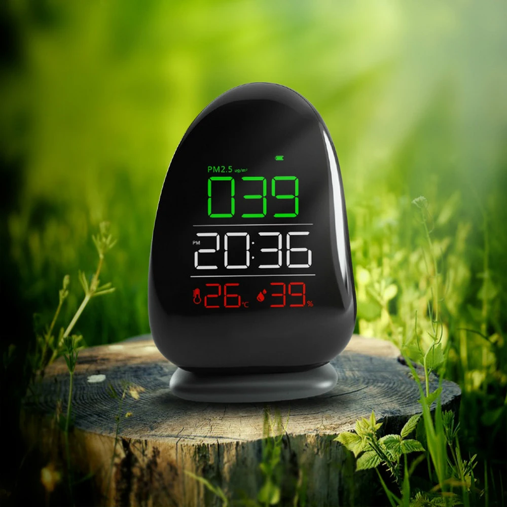 PM2.5 детектор цифровой монитор качества воздуха лазер A8 автоматически