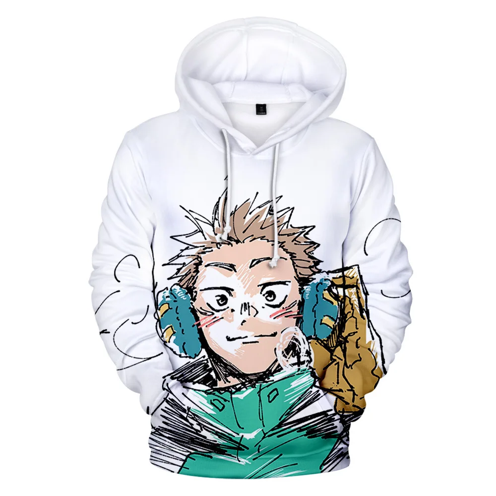 

2021 модная новинка классический свитшот с круглым вырезом модный стиль полиэстер унисекс материал толстовки для мальчиков/девочек юютсу ка...