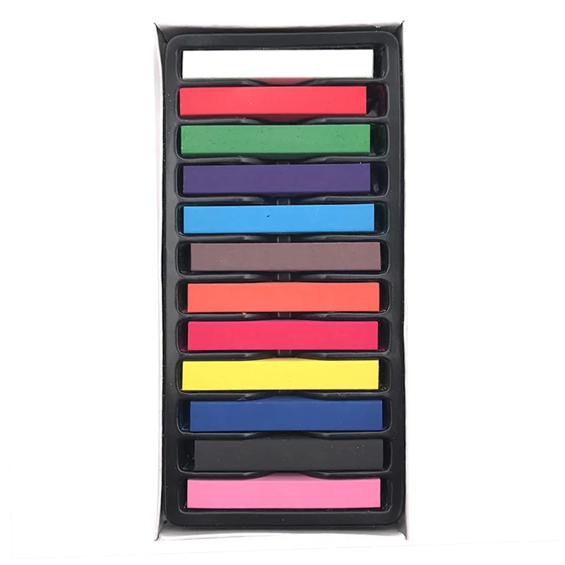 

Fashion Hair Color Chalks Temporary Colors Hair Dye Pastels Kit Beauty Care Hair Styling Tools Crayons for Hair HJL2019