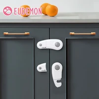 eudemon 4pcslot baby drawer lock todder child kids door drawers wardrobe cabinet safety care protect plastic lock green blue