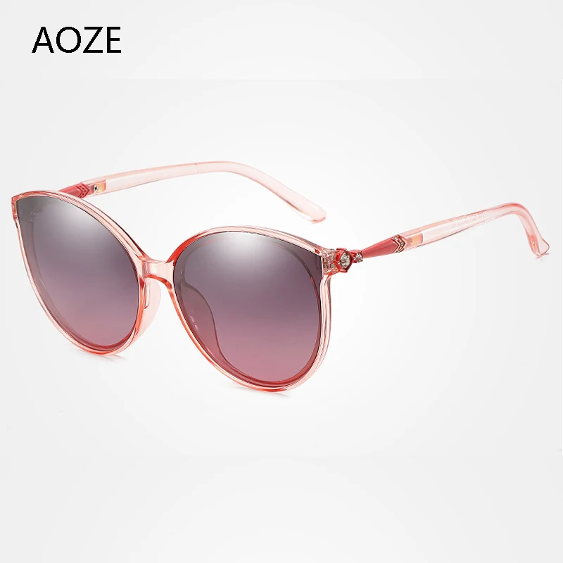 

2020 fashion polarized sunglasses woman brand designer vintage retro Diamond encrusted cat eye sunglasses gafas de sol mujer UV