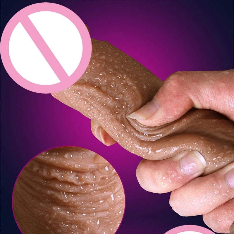 Новый реалистичный пенис для взрослых большой фаллоимитатор на присоске