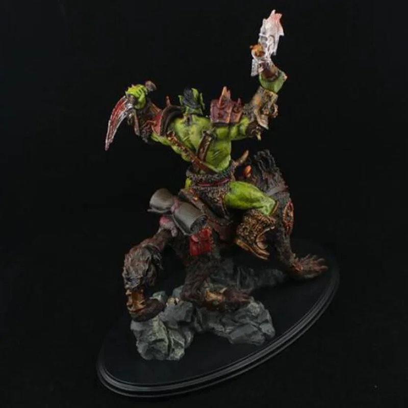 Модель игрового персонажа DC WOW Tribal Orc Wolf Ride Raider Lich King Arthas карликовый катающийся вор Sylvanas Warrior фигурка игрушки