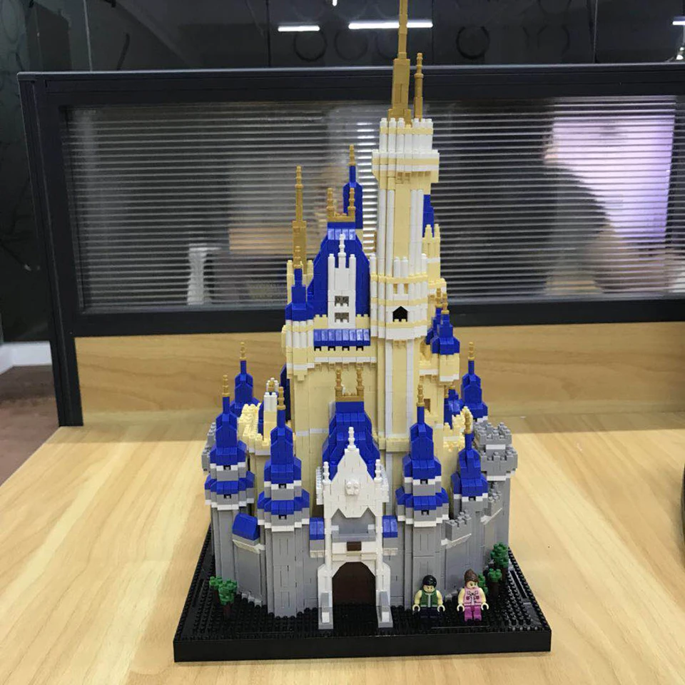 Здания строительный блок Биг Бен тадж махал архитектура 3D модель игрушки кирпич город серии детские игрушки подарки