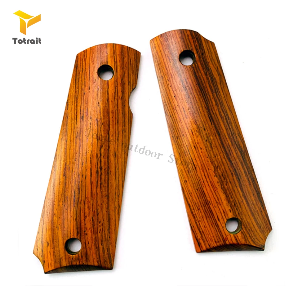 TOtrait 1911 ручки натуральный палисандр Кокоболо деревянная ручка Материал