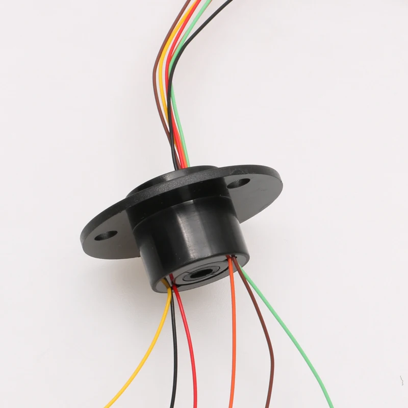 Hollow Slip Ring With 5/7mm Hole Diameter 2/4/6/12 Wires 2A 22mm Through Bore Roating Rings | Игрушки и хобби