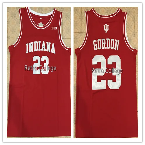 

#23 Eric Gordon Indiana red Basketball Jersey Mens Stitched Custom Any Number Name jerseys