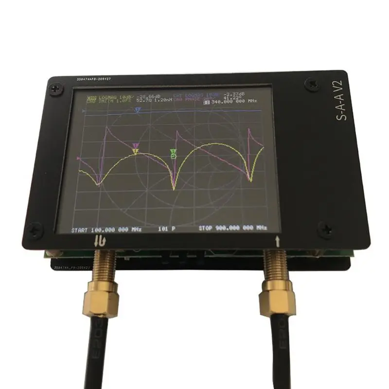 

S-A-A V2 3GHz Vector Network- Analyzer Shortwave HF VHF UHF Antenna Analyzer H052