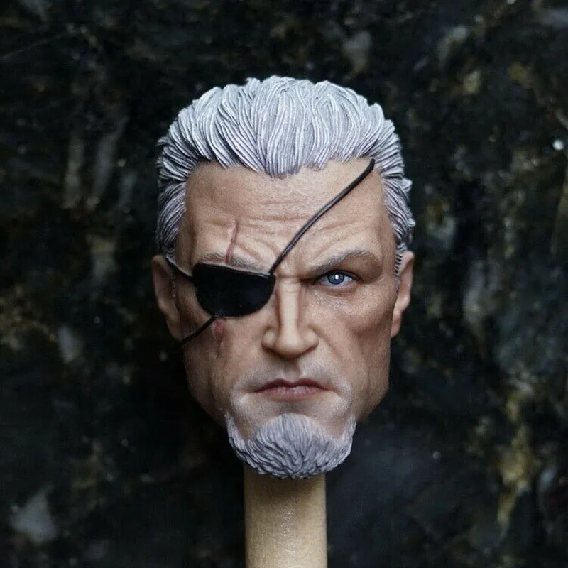 

1/6 Death Clock Head Sculpt One-eyed Carving Model Fit 12" Soldier Action Figure Body