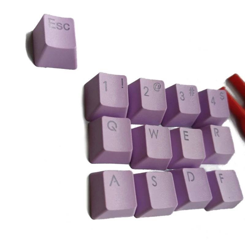 

14 Keys Keycaps PBT Backlit Keycaps With Keycaps Puller for cherry MX Switches