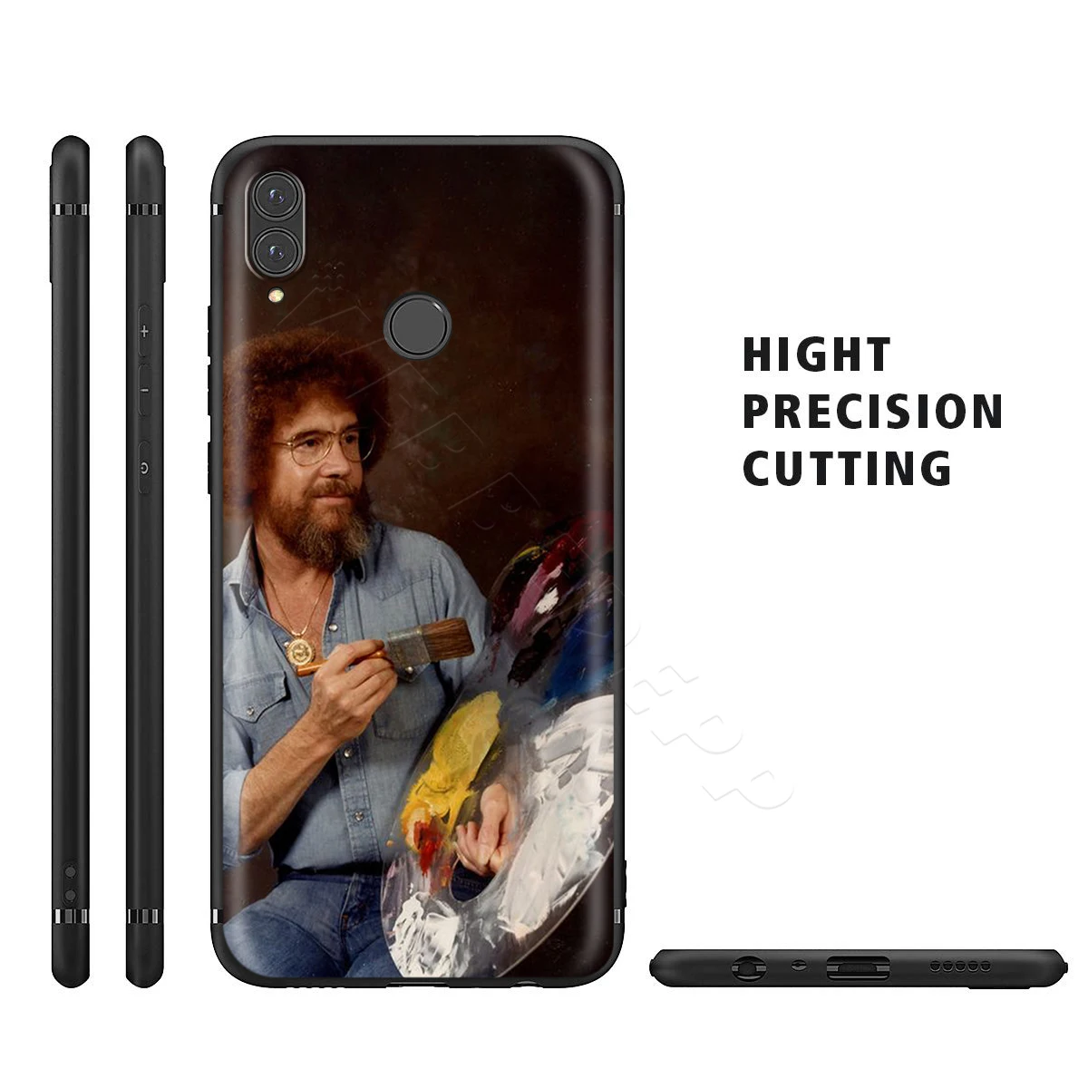 Webbedepp чехол Боб Росс без ошибок для Huawei Honor 6A 7A 7C 7X 8 8X 8C 9 9X 10 20 Lite Pro Note View|Бамперы| |